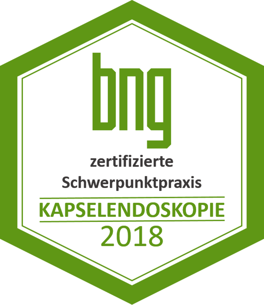 bng - zertifizierte Schwerpunktpraxis - Kapselendoskopie